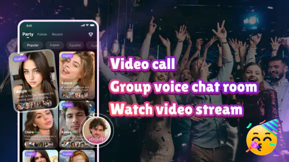 HeyParty - Chat room & Live