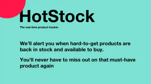 HotStock - in-stock alerts