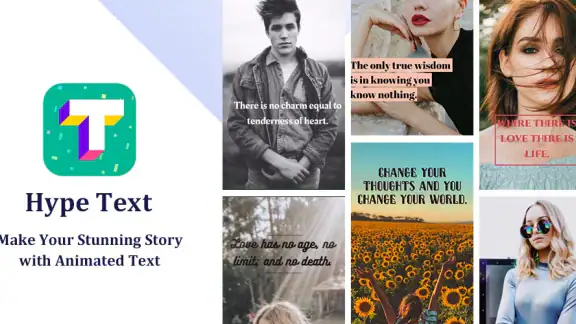 Hype Text - Animated Text & In