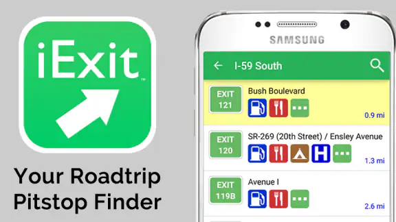 iExit Interstate Exit Guide