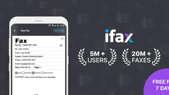 iFax - Send & receive fax app