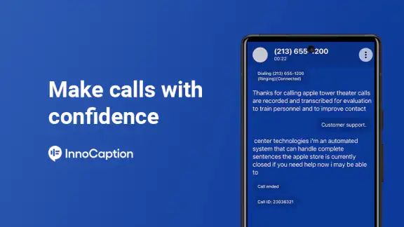InnoCaption Live Call Captions