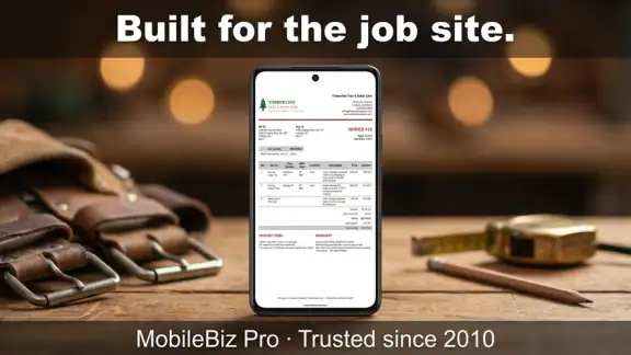 Invoice Maker - MobileBiz Pro