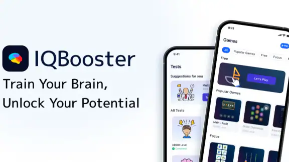 IQ Booster: Brain Games & Test