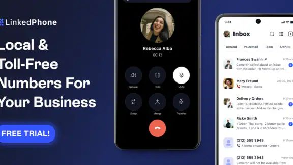 Linked Phone Business Number