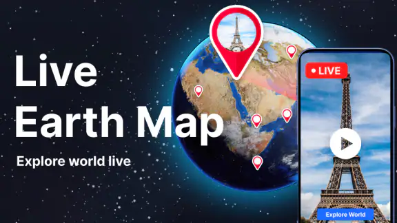 Live Earth Map: Satellite View