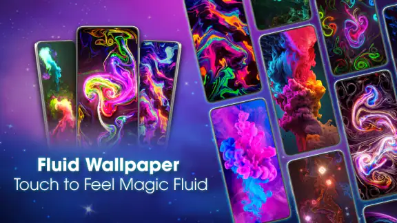 Magic Fluid live wallpaper 4D