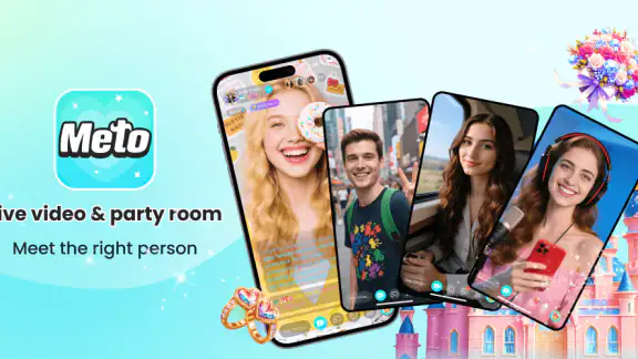 Meto - Live Video Chat & Game
