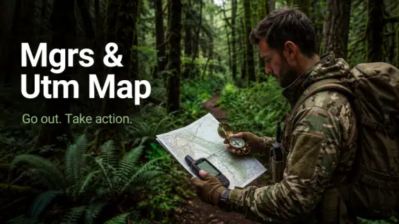 Mgrs & Utm Map Pro: Tactical