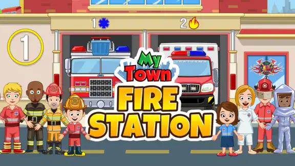 My Town : Fire station Rescue