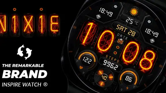 Nixie Digital - Wear OS Face