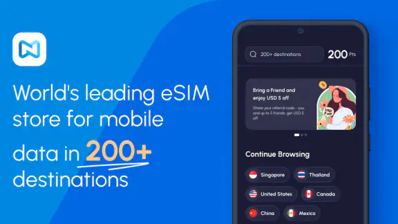 Nomad eSIM: Prepaid Data Plan