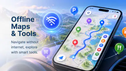 Offline Maps & AI Trip Planner