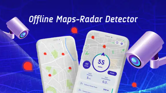 Offline Maps, GPS, Speedometer