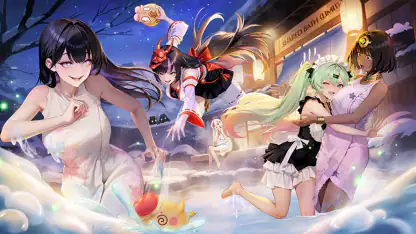 Onsen and Girls
