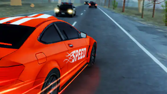 Overtake Rush 3D: Car Game