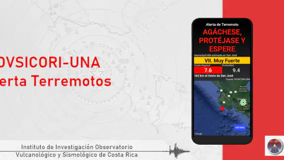 OVSICORI-UNA Alerta Terremotos