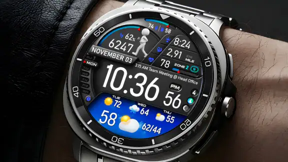 PER23 Digital Watch Face