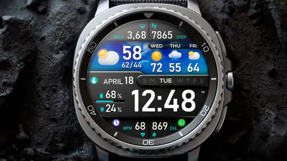 PER8 Digital Watch Face