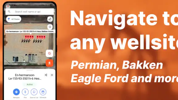Petrix Maps Oilfield Navigator