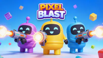 Pixel Blast: Robot Shooter