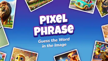 PixelPhrase ™ Pics & Word Game