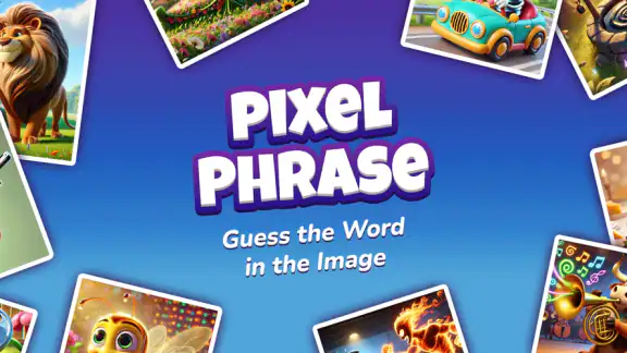 PixelPhrase ™ Pics & Word Game