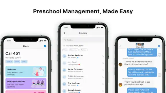 Playground: Child Care App