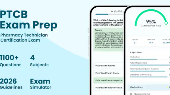 Prepia PTCB PTCE Exam Prep