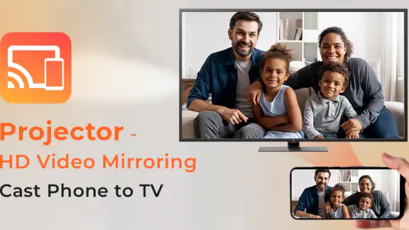 Projector - TV Cast, HD Mirror
