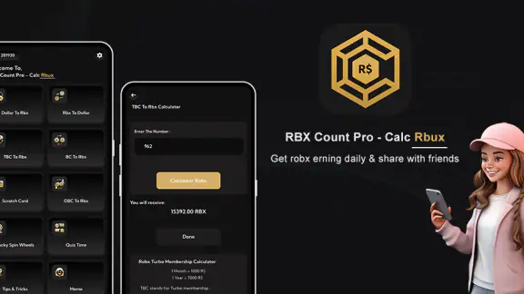 RBX Count Pro - Calc Rbux