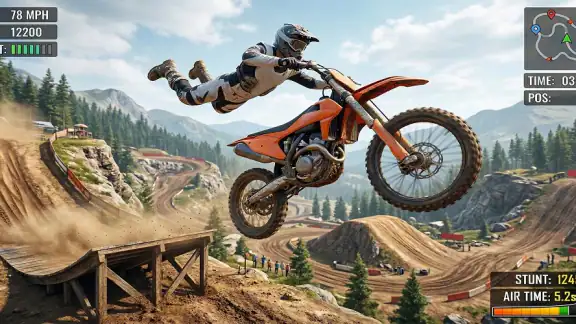 Real Extreme Bike Racing Game