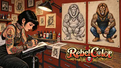 Rebel Color Paint By Number