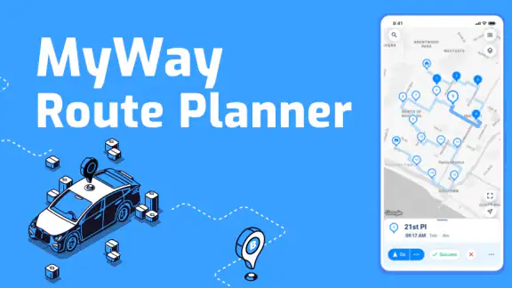 Route Planner, Delivery, MyWay