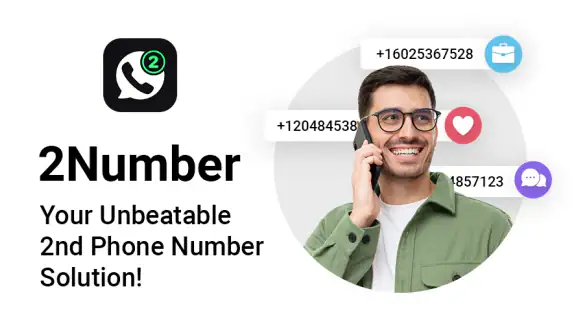 Second Phone Number - 2Number