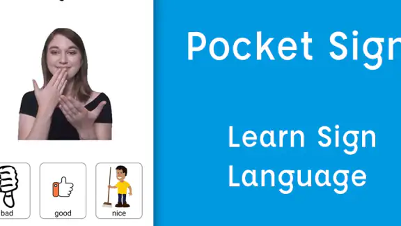 Sign Language ASL Pocket Sign