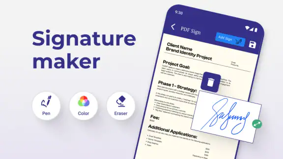 Signature On Docs & Photos