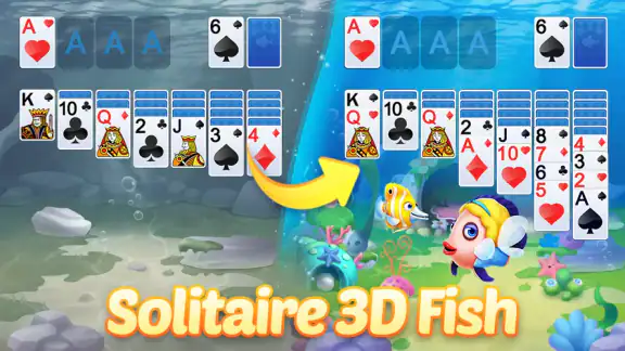 Solitaire 3D Fish