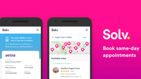 Solv: Find Quality Doctor Care
