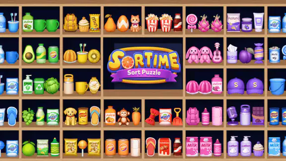 Sortime - Goods Puzzle Sorting