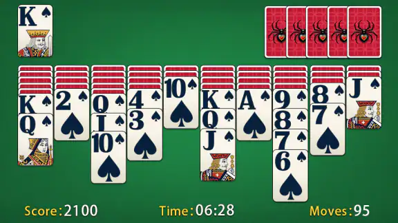 Spider Solitaire: Card Games