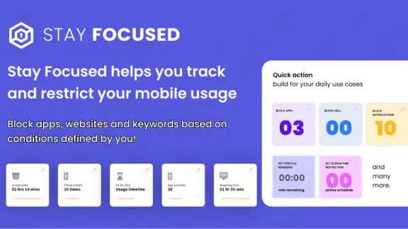 Stay Focused: Site/App Blocker