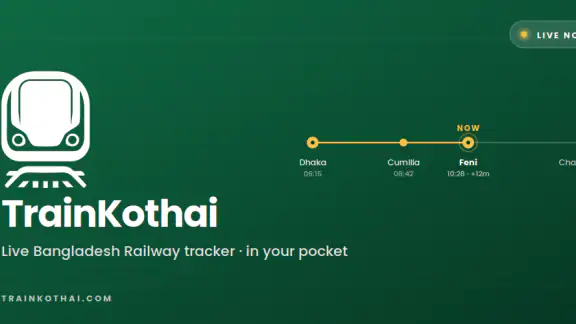 TrainKothai - BD Train Tracker
