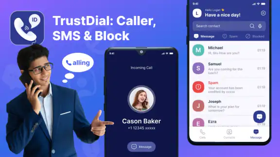 TrustDial: Caller, SMS & Block