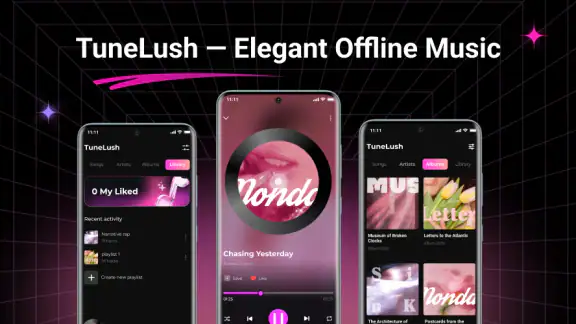 TuneLush-Offline Music Player