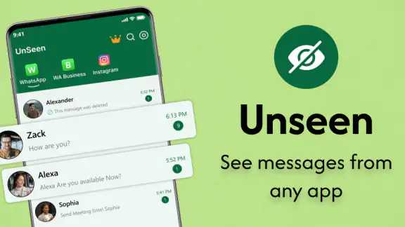 UnseenChat: View Deleted Msgs