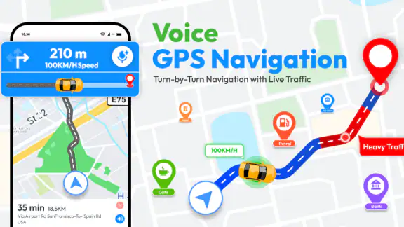Voice GPS Navigation Direction