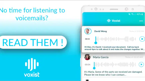 Voxist: read your voicemail