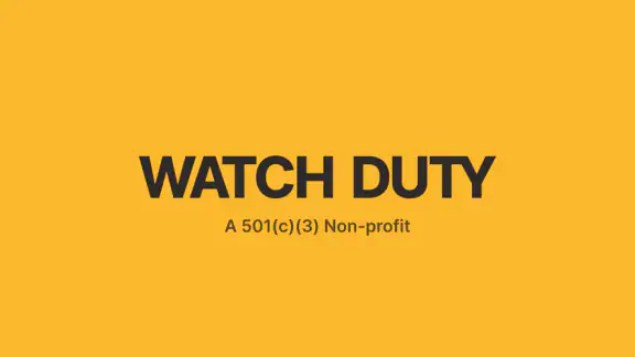 Watch Duty: Wildfire & Floods