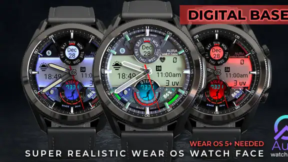 WB Digital Base 2 Watch Face
